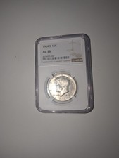 1964 kennedy mezzo dollaro - d,