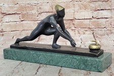 Statuina scultura CURLING