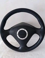 Fiat Punto 188 Hgt Sporting - volante sterzo originale nero in Pelle con airbag