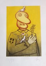 ENRICO BAJ - Acquaforte