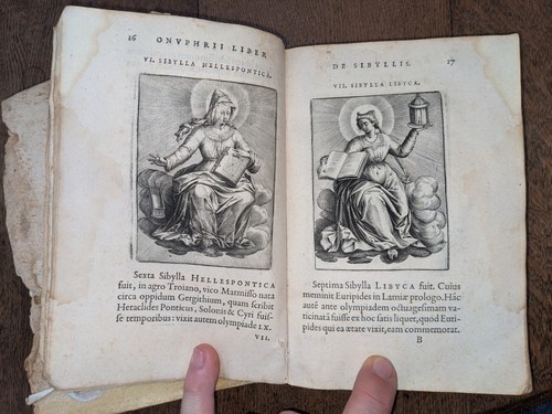 Libro antico sibyllina oracula - antico-sibyllina,