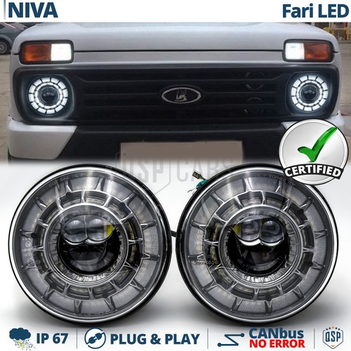 Fari led per lada - led, 7''