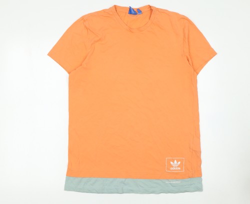 Shirt adidas uomo arancione - uomo,