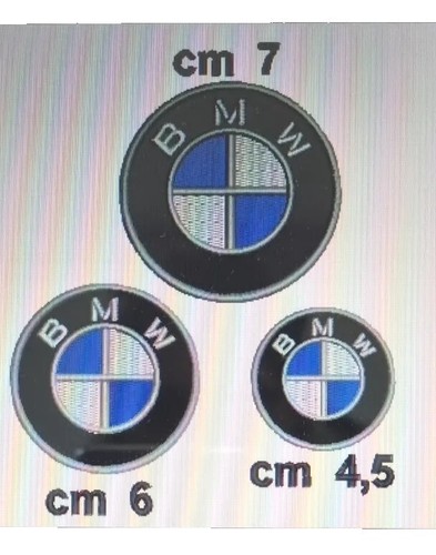 Bmw patch toppa - toppa, ricamata