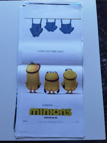 Minions locandina cinema cm - minions,