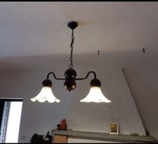 lampadario rustico