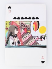 Carte da gioco Homura Akemi Puella magi madoka magica LAWSON Limited Japan F/S