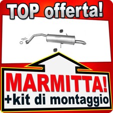 Silenziatore Posteriore per