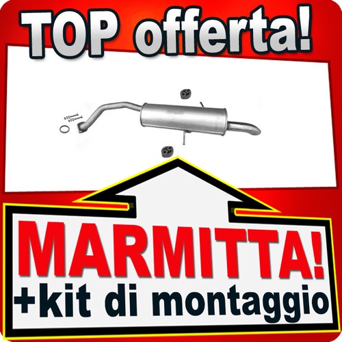 Silenziatore posteriore per - silenziatore,