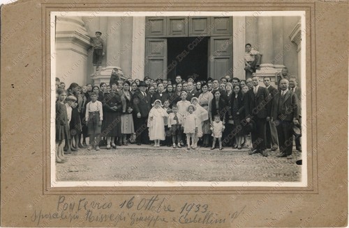 1933 pontevico invitati - pontevico,