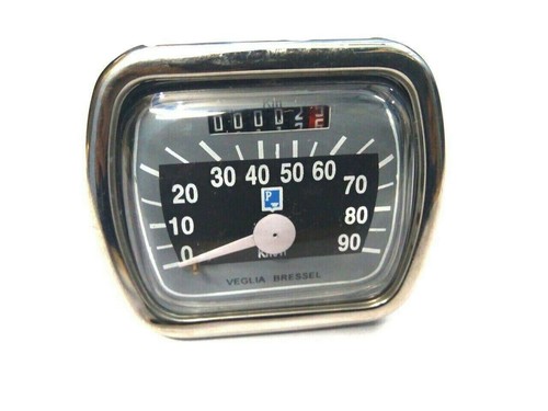 Vespa speedometer black - vespa,