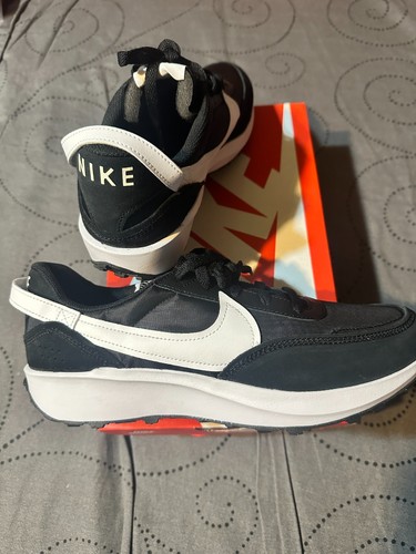 Nike waffle debut black - black, &