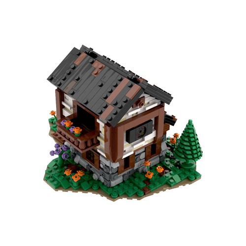 Moc 57549 bungalow medievale - bungalow,