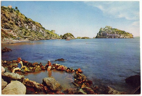 Ischia castello visto dalle - -,