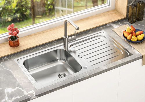 Acciaio inox lavello incasso - acciaio,