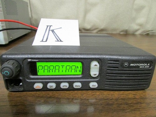 Motorola mcs 2000 radio - 2000,