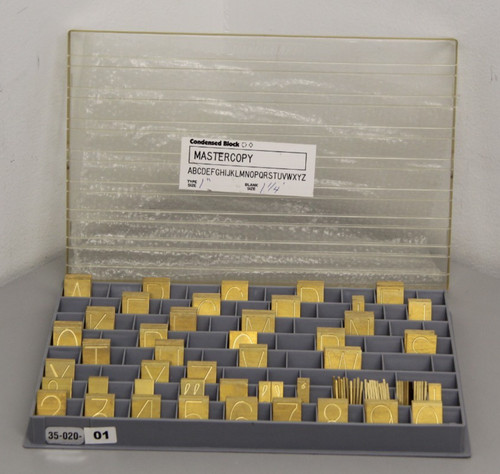 Gravograph mastercopy blocco - mastercopy,