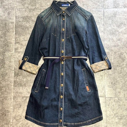 Abito camicia denim burberry - camicia,