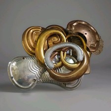 R. E. I. lotto 11 pezzi Spalline metalliche da ufficiale Militaria primi 900'