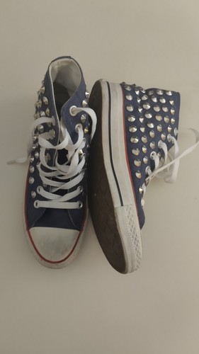 Sneakers alte con borchie - sneakers,
