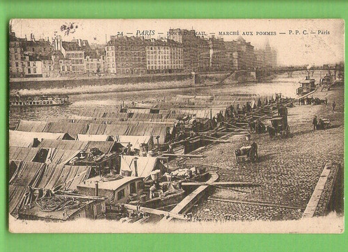 Paris carte postale ancienne - paris ,