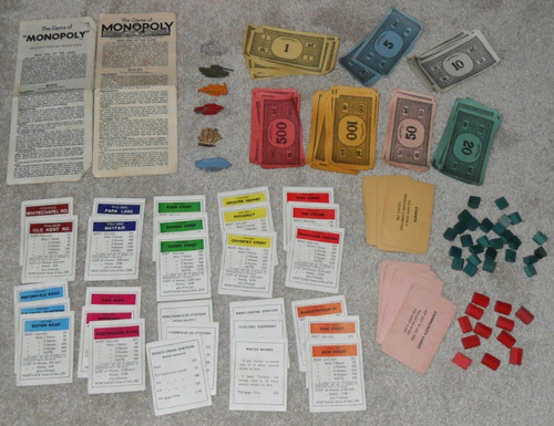 Monopoly spares inc 6 pezzi - -,