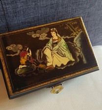 Antico Portagioie Lacca Cinese