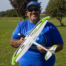 E-flite UMX Conscendo BNF Basic con AS3X SAFE Select - Mini aliante elettrico