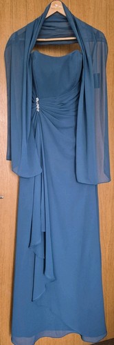 Maxi abito mori lee teal - maxi,