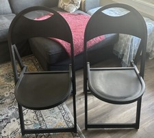 Sedia pieghevole vintage legno