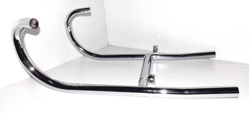 Collettore scarico cromato - collettore,