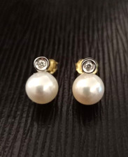 ORECCHINI CON PERLE E DIAMANTI