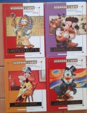 Scoprire L'Arte La Storia Dell'Arte Raccontata da Disney Nr. 5 Volumi 