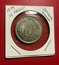 Moneta Da 10 Kroner Danese Del 1979 - Bella Moneta Del Mondo !!!