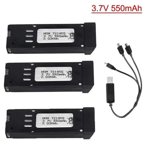 550mah batteria 3 - 3x,