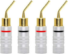 Connettori spina banana audio - spina,