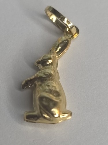 Ciondolo coniglietto oro - ciondolo,