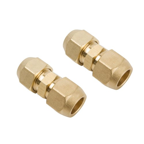 Doppio nipplo per tubi in - doppio,