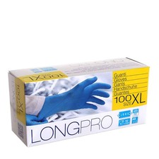 100 guanti nitrile lunghi - nitrile,