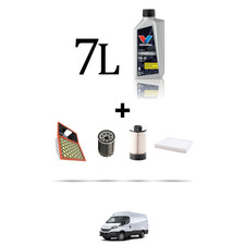 HOFFCAR Kit tagliando 4 FILTRI