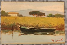 Olio su tavola 20x30 BRUNO