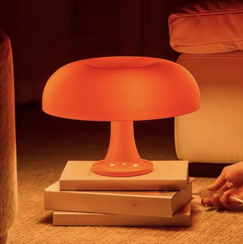 Lampe champignon led vintage - lampe,