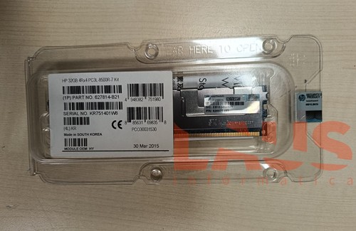 Ram hpe 32gb quad - hpe,
