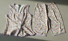 Pigiama Estivo Pantaloni Corti E Canottiera Donna