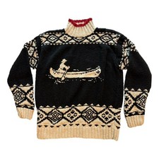 Maglione vintage lavorato a