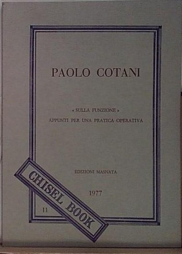 Paolo cotani sulla funzione - ,