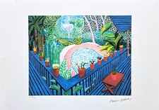 DAVID HOCKNEY - Vasi rossi in