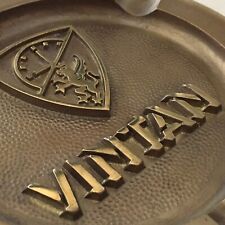 POSACENERE OTTONE MASSICCIO VINTAN WATCH GADGET ANNI 70 NUOVO