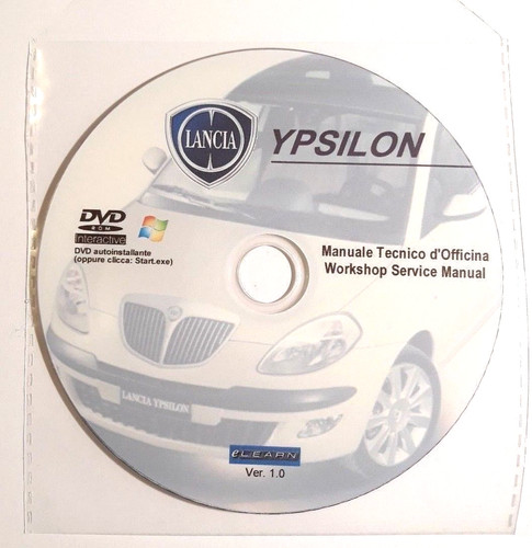 Dvd manuale officina lancia - manuale,