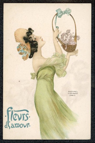 Raphael kirchner signed art - raphael,